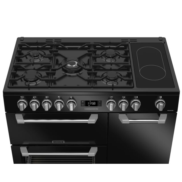 Leisure CuisinemasterPro 100cm 5 Ring Gas Hob Triple Oven Dual Fuel Range Cooker