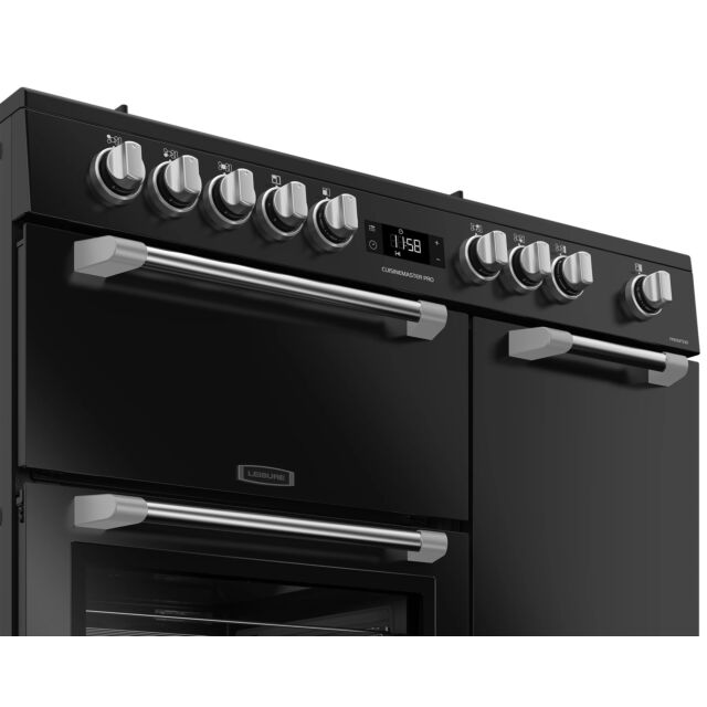Leisure CuisinemasterPro 100cm 5 Ring Gas Hob Triple Oven Dual Fuel Range Cooker