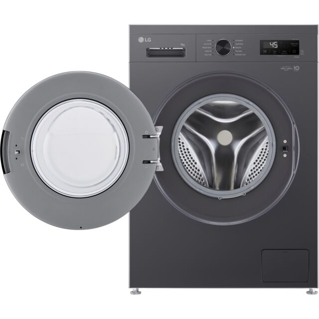 LG F4X1009NMK 9kg 1400rpm 6Motion Direct Drive Washing Machine