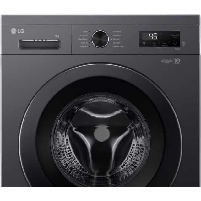 LG F4X1009NMK 9kg 1400rpm 6Motion Direct Drive Washing Machine