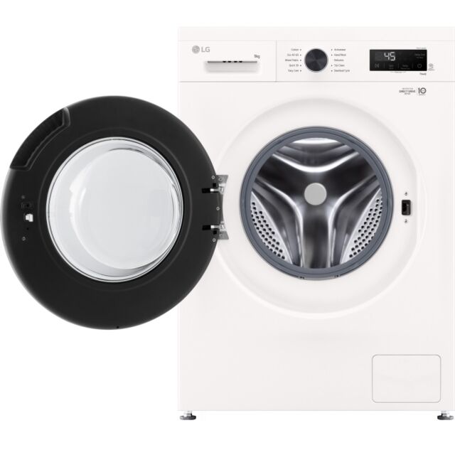 LG F4X1009NWK 9kg 1400rpm 6Motion Direct Drive Washing Machine