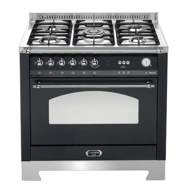 Lofra Dolcevita 90cm 5 Burner Gas Hob Single Oven All Gas Range Cooker