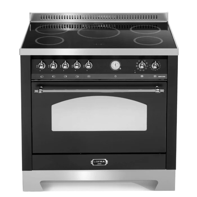 Lofra Dolcevita 90cm 5 Zone Induction Hob Single Oven All Electric Range Cooker