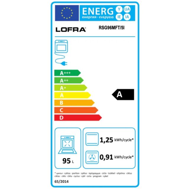 Lofra Dolcevita 90cm 5 Zone Induction Hob Single Oven All Electric Range Cooker