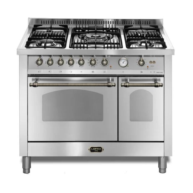 Lofra Dolcevita 100cm 5 Burner Gas Hob Double Oven Dual Fuel Range Cooker