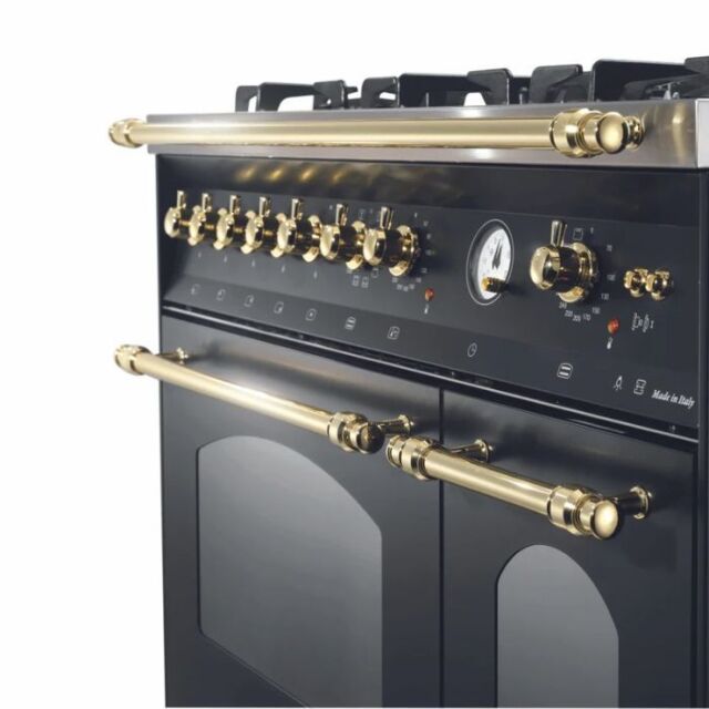 Lofra Dolcevita 110cm 7 Burner Gas Hob Triple Oven Dual Fuel Range Cooker