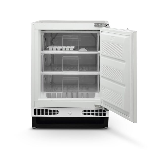 Montpellier MBUF96/GR Integrated 96L Manual Defrost Under Counter Freezer