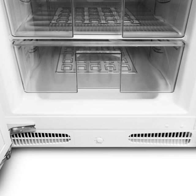 Montpellier MBUF96/GR Integrated 96L Manual Defrost Under Counter Freezer