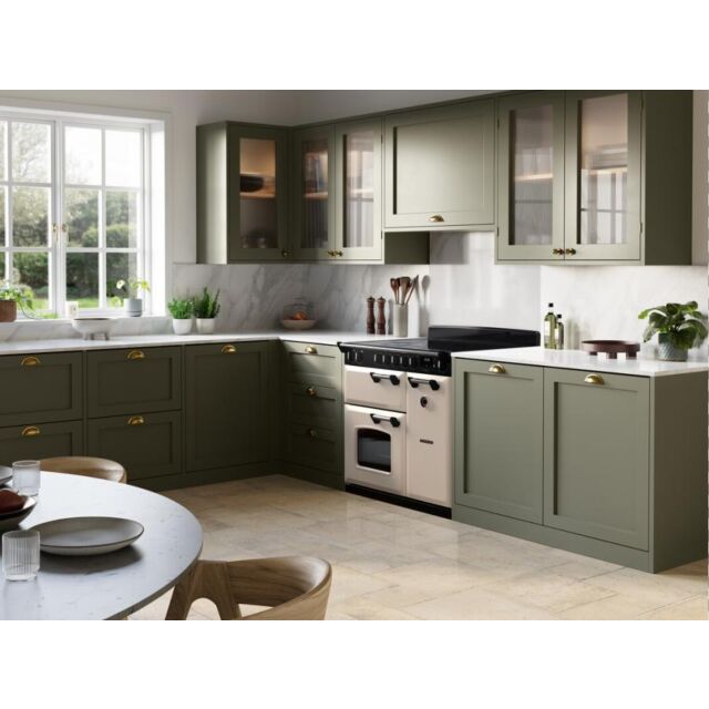 Rangemaster Classic 100cm 5 Burner Gas Hob Double Oven Dual Fuel Range Cooker