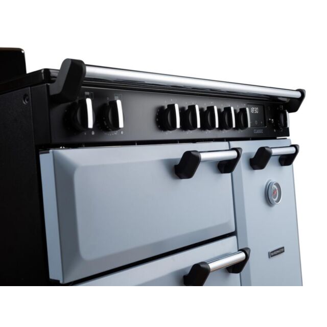 Rangemaster Classic 90cm 5 Burner Gas Hob Double Oven Dual Fuel Range Cooker