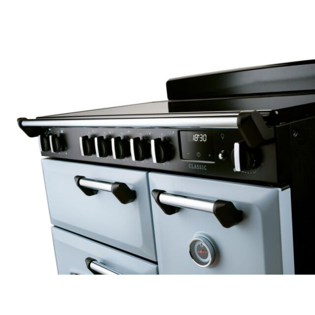 Rangemaster Classic 90cm 5 Zone Induction Hob Double Oven Electric Range Cooker
