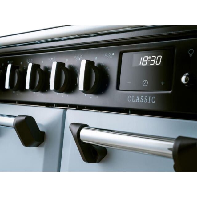 Rangemaster Classic 90cm 5 Zone Induction Hob Double Oven Electric Range Cooker