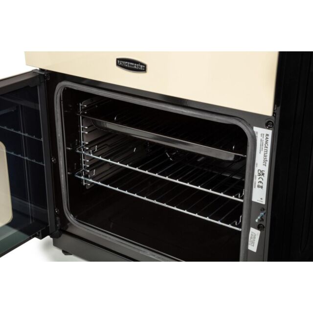 Rangemaster Classic 60cm 4 Zone Ceramic Double Oven Electric Mini Range Cooker