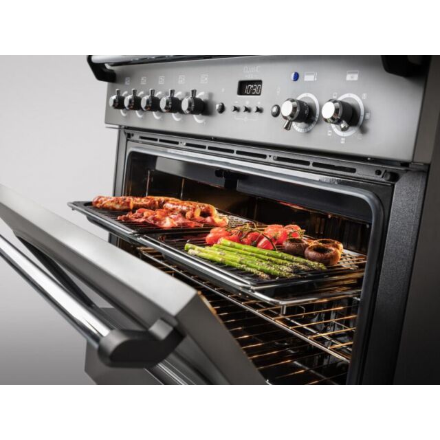 Rangemaster Classic FX 90cm 5 Zone Induction Single Oven Electric Range Cooker