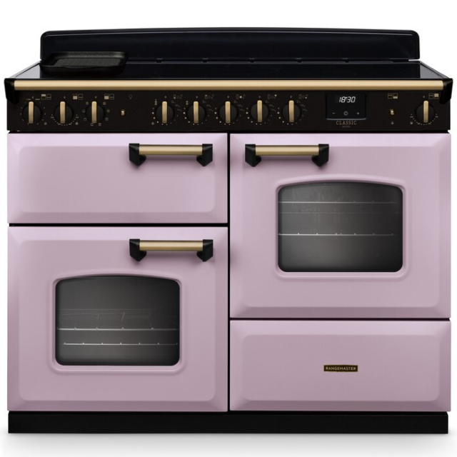Rangemaster Classic Deluxe 110cm Induction Hob Double Oven Electric Range Cooker