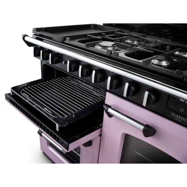 Rangemaster Classic Deluxe 110cm Induction Hob Double Oven Electric Range Cooker