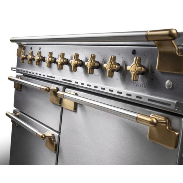 Rangemaster Elise Luxe 100cm 5 Zone Induction Double Oven Electric Range Cooker