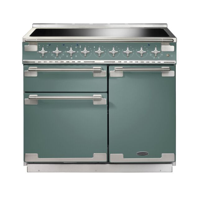 Rangemaster Elise 100cm 5 Zone Induction Hob Double Oven Electric Range Cooker