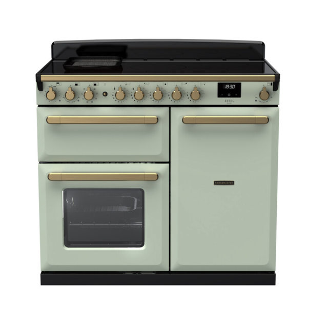 Rangemaster Estel Deluxe 100cm Induction Hob Double Oven Electric Range Cooker