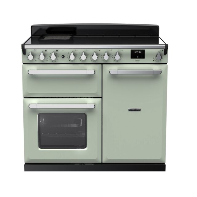 Rangemaster Estel Deluxe 100cm Induction Hob Double Oven Electric Range Cooker