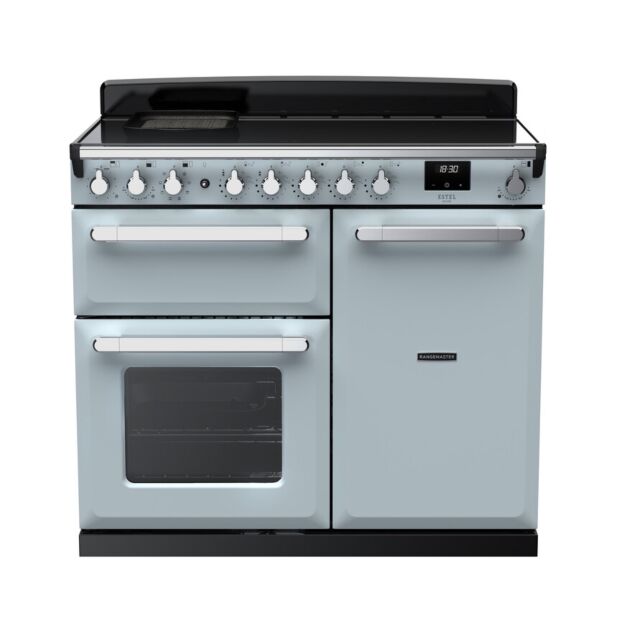 Rangemaster Estel Deluxe 100cm Induction Hob Double Oven Electric Range Cooker