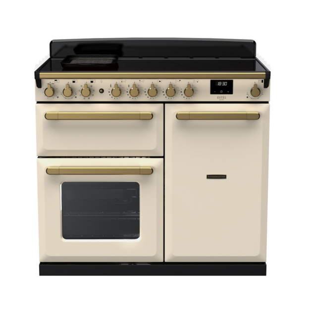 Rangemaster Estel Deluxe 100cm Induction Hob Double Oven Electric Range Cooker