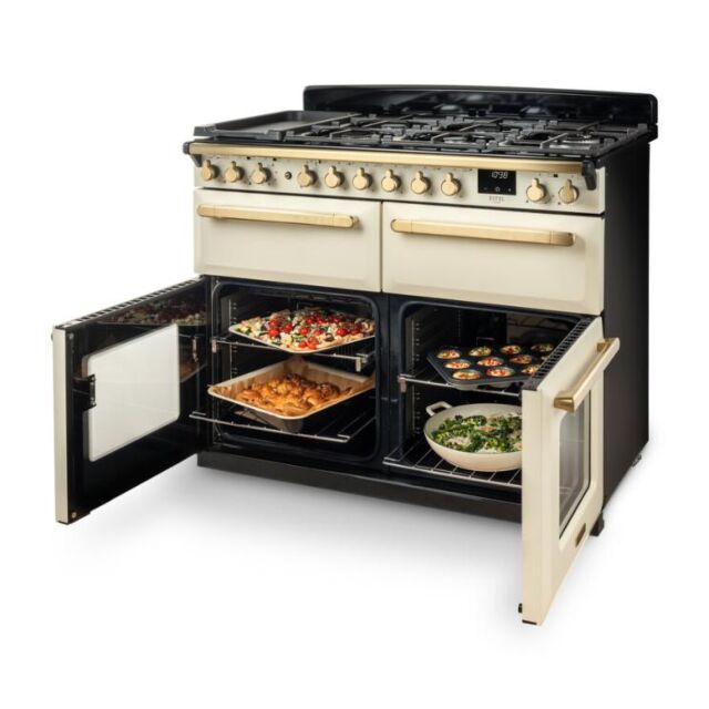 Rangemaster Estel Deluxe 110cm Induction Hob Triple Oven Electric Range Cooker