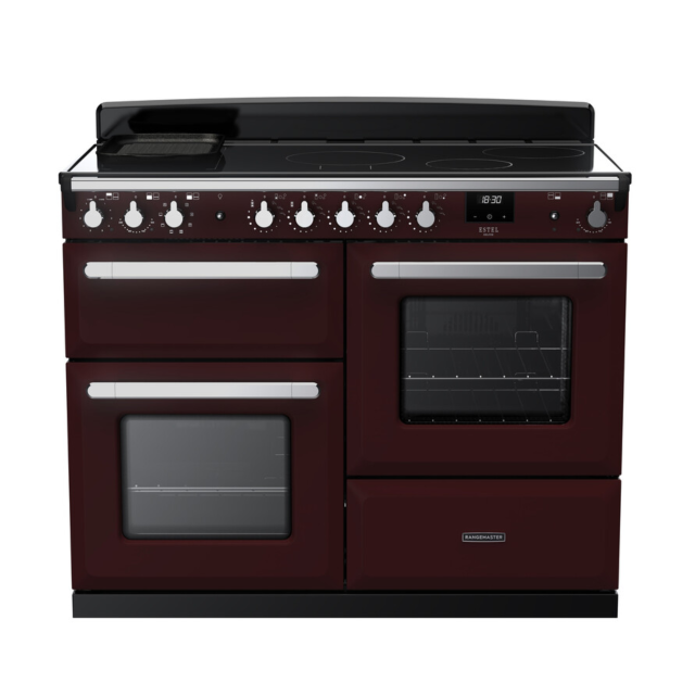 Rangemaster Estel Deluxe 110cm Induction Hob Double Oven Electric Range Cooker