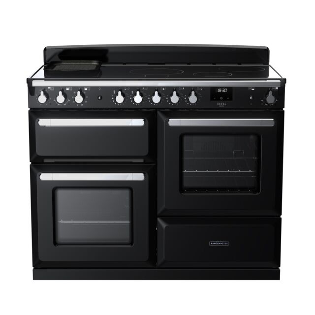 Rangemaster Estel Deluxe 110cm Induction Hob Double Oven Electric Range Cooker