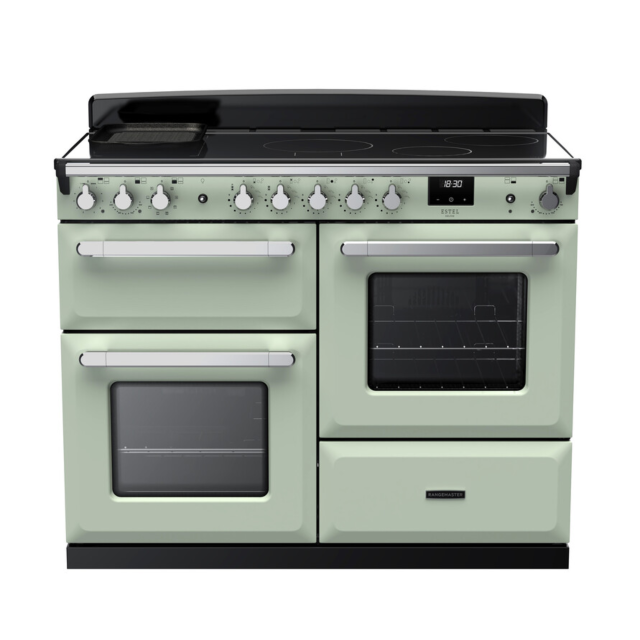Rangemaster Estel Deluxe 110cm Induction Hob Double Oven Electric Range Cooker