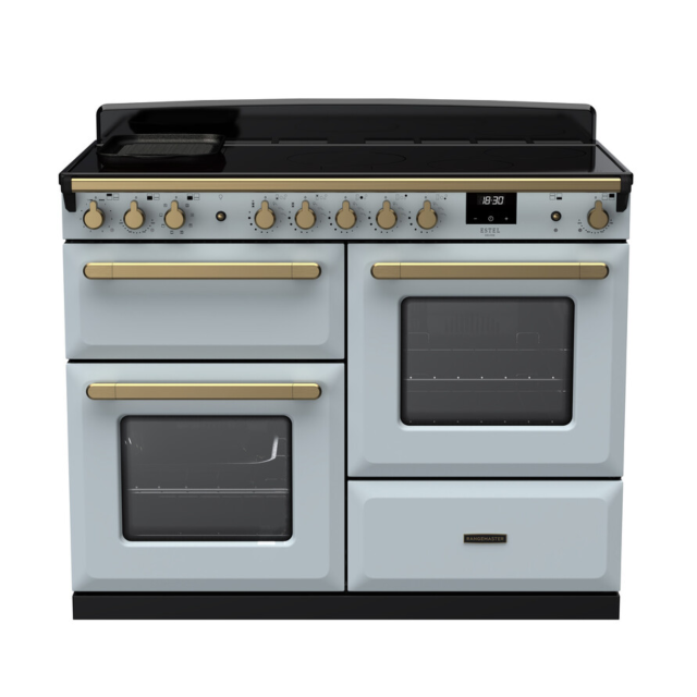 Rangemaster Estel Deluxe 110cm Induction Hob Double Oven Electric Range Cooker