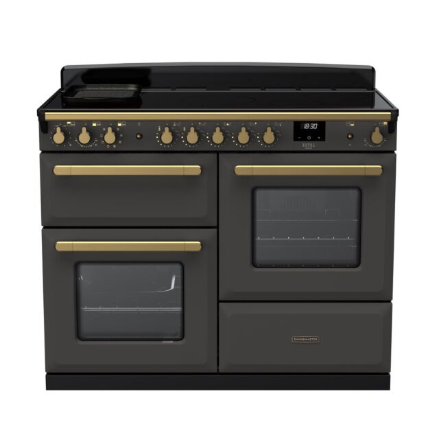 Rangemaster Estel Deluxe 110cm Induction Hob Double Oven Electric Range Cooker
