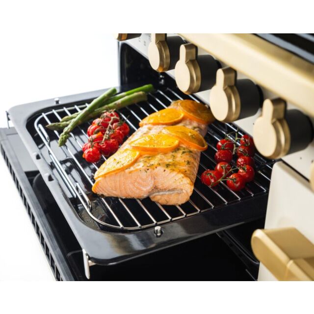 Rangemaster Estel Deluxe 110cm Induction Hob Double Oven Electric Range Cooker