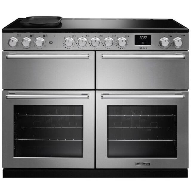 Rangemaster Nexus 110cm 5 Zone Induction Hob Triple Oven Electric Range Cooker