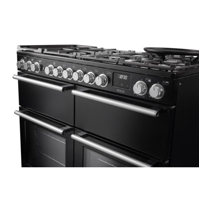Rangemaster Nexus 110cm 5 Zone Induction Hob Triple Oven Electric Range Cooker