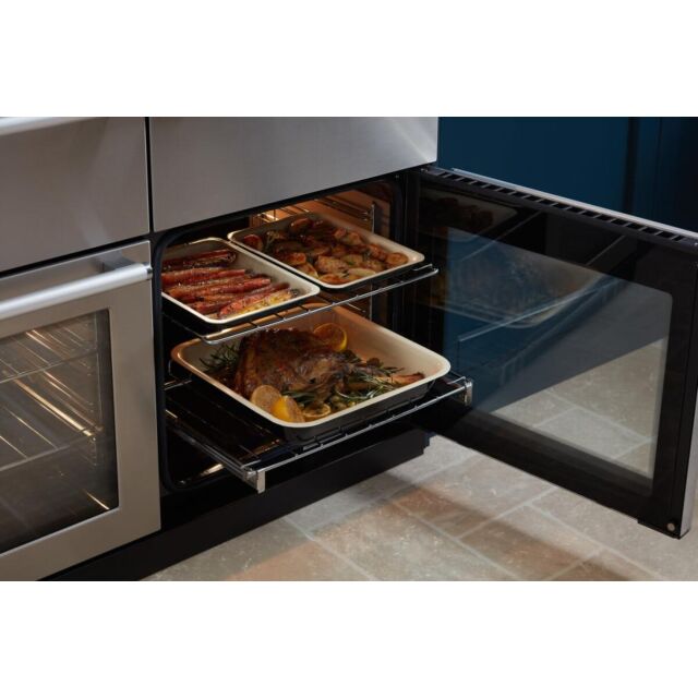 Rangemaster Nexus 110cm 5 Zone Induction Hob Triple Oven Electric Range Cooker