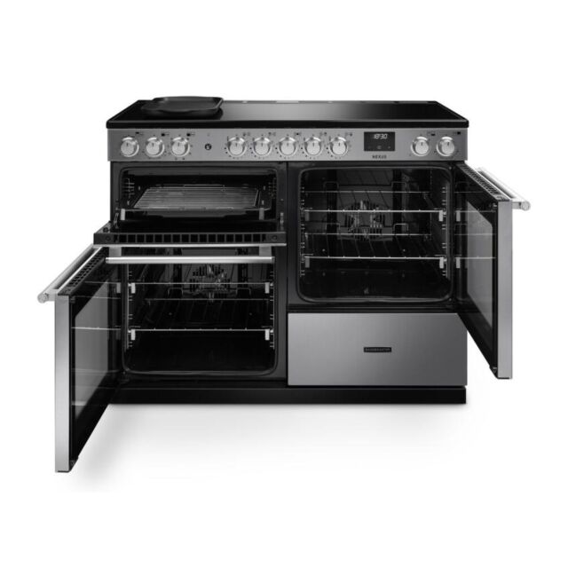 Rangemaster Nexus 110cm 5 Zone Induction Hob Double Oven Electric Range Cooker