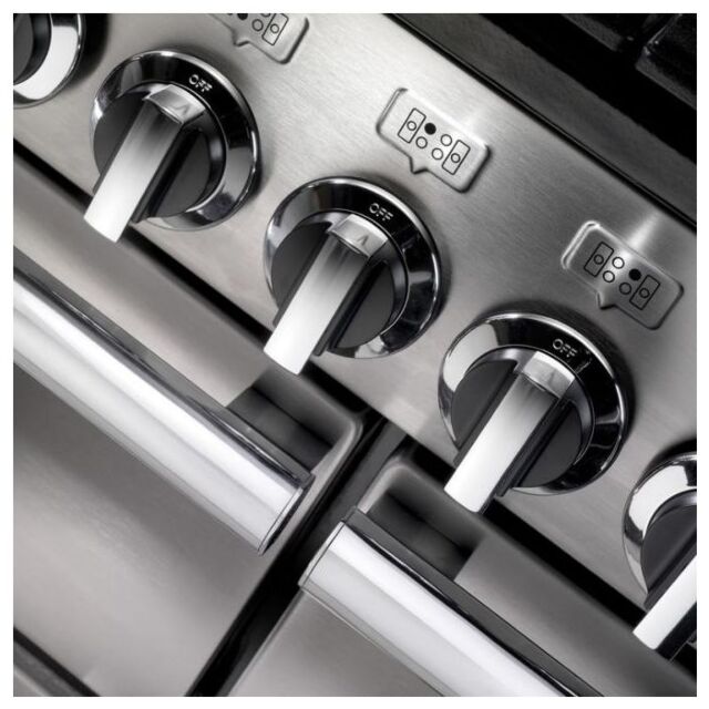 Rangemaster Professional+ 110cm Ceramic Hob Double Oven Electric Range Cooker