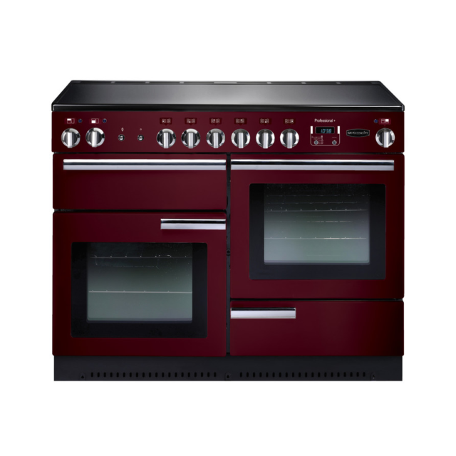 Rangemaster Professional+ 110cm Ceramic Hob Double Oven Electric Range Cooker