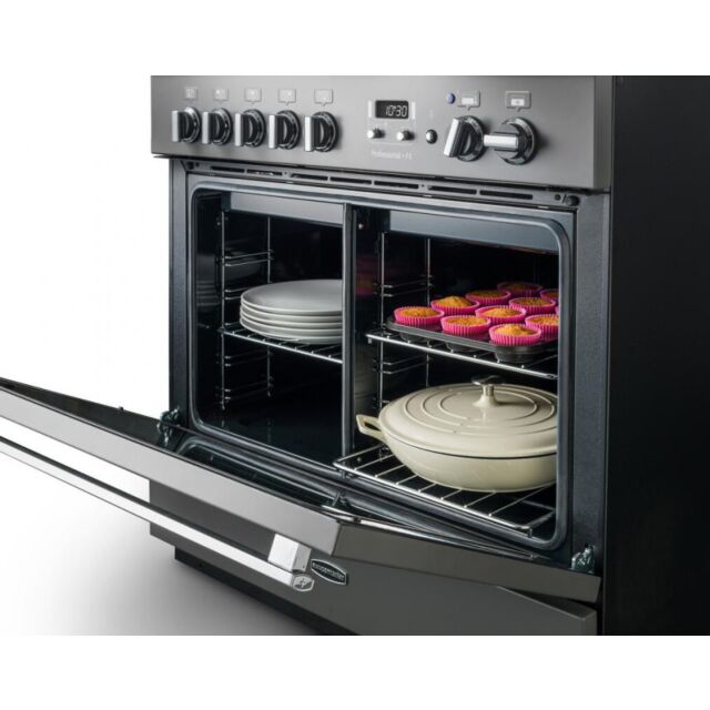 Rangemaster Professional+FX 90cm 5 Zone Induction Hob Single Oven Range Cooker
