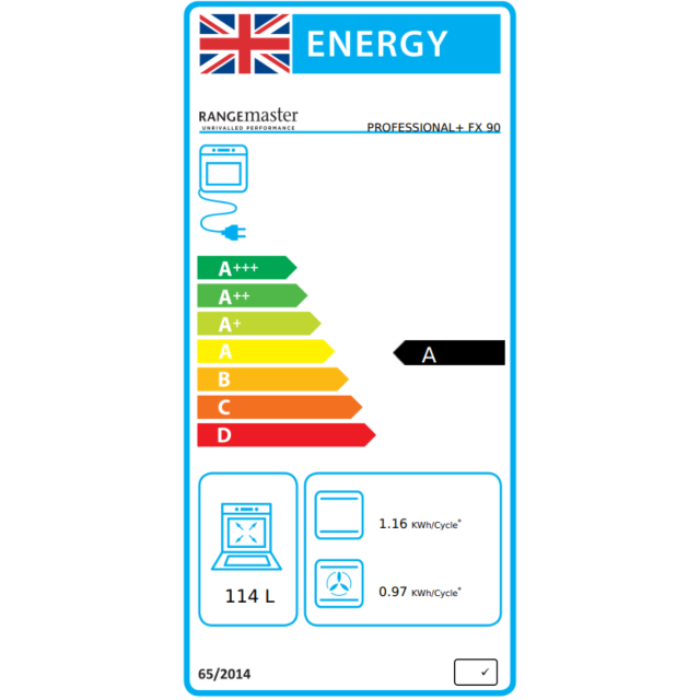 Rangemaster Professional+FX 90cm 5 Zone Induction Hob Single Oven Range Cooker