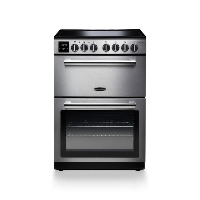 Rangemaster Professional+ 60cm Ceramic Hob Double Oven Electric Range Cooker