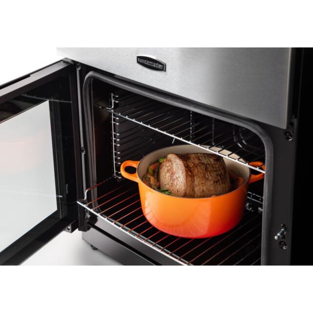 Rangemaster Professional+ 60cm Ceramic Hob Double Oven Electric Range Cooker