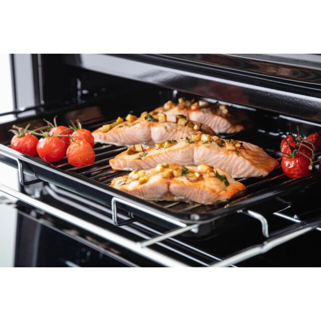 Rangemaster Professional+ 60cm Ceramic Hob Double Oven Electric Range Cooker