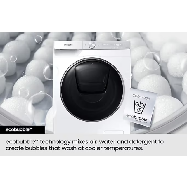 Samsung Series 6 WW90T554DAW/S1 9kg 1400rpm ecoBubble Smart Washing Machine