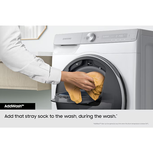 Samsung Series 6 WW90T554DAW/S1 9kg 1400rpm ecoBubble Smart Washing Machine