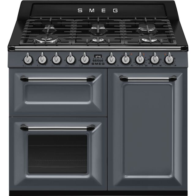 Smeg Victoria 100cm 6 Burner Double Oven & Grill Dual Fuel Range Cooker