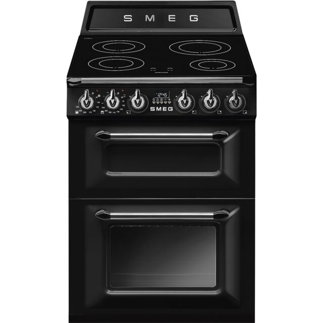 Smeg Victoria 60cm 4 Zone Induction Double Oven All Electric Mini Range Cooker