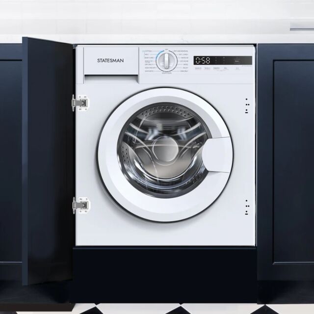 Statesman BIWD0080614W 8kg / 6kg 1400rpm Integrated Washer Dryer