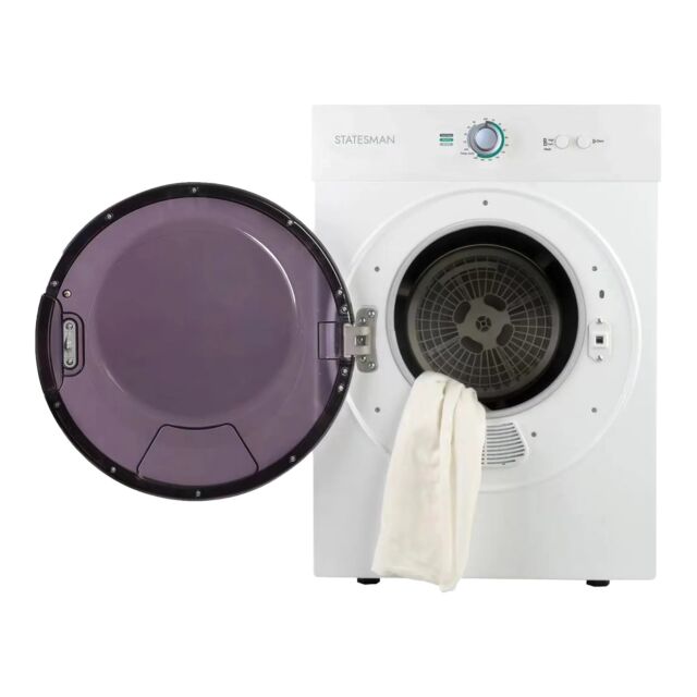 Statesman TD03VFW 3kg Compact Vented Tumble Dryer